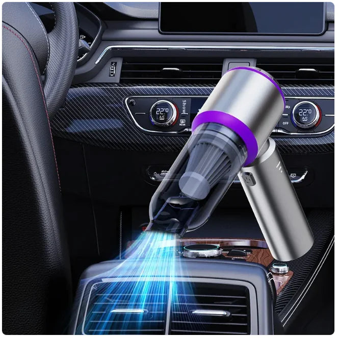 Portable Cordless Car Vacuum Cleaner – Powerful Brushless Suction